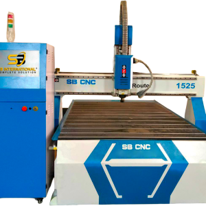 Fonix 1525 CNC Router machine for industrial wood and metal cutting, blue and blue-grey and black heavy-duty design.